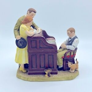 Norman Rockwell “The Marriage License” ceramic collectible
